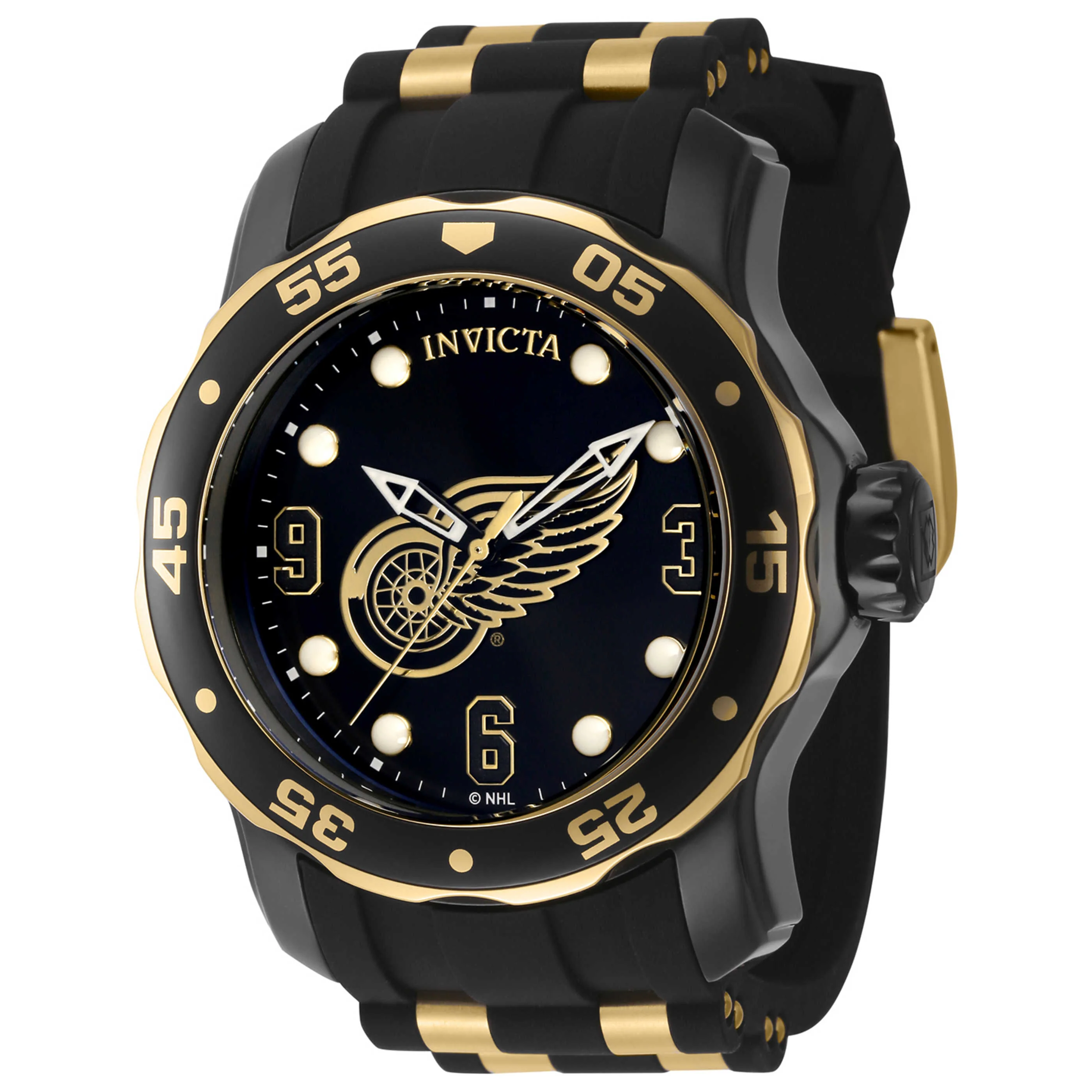 Invicta Detroit Red Wings Men's Watch IN-42314