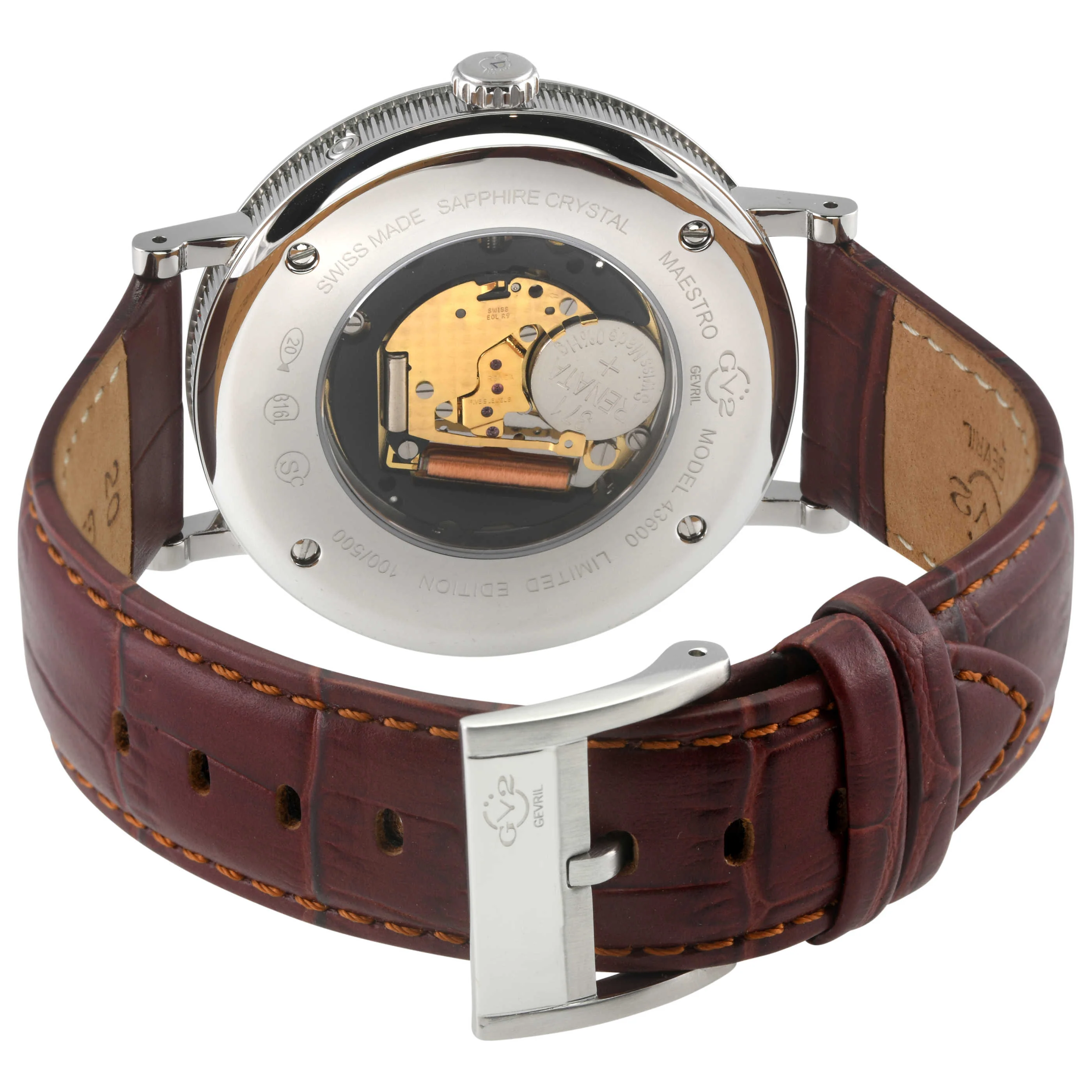 GV2 by Gevril Men's Watch 43600